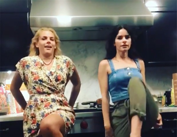 Watch Busy Philipps Parody Lindsay Lohans Epic Dance Moves E News